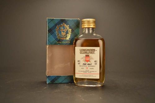 Longmorn- Glenlivet- Pure Malt Scotch Whisky 1250